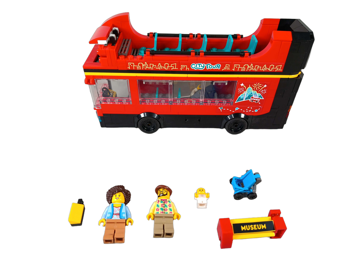 LEGO Doppeldecker-Sightseeing-Bus 60407 Fahrzeug