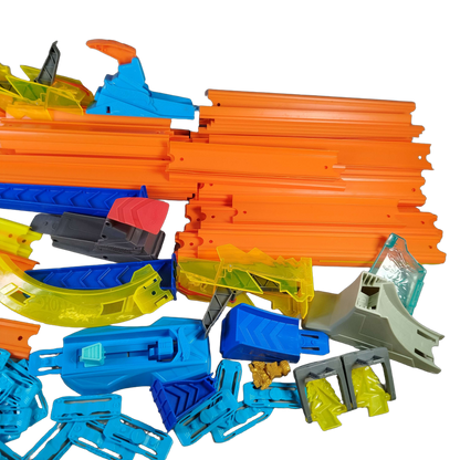 Mattel Bundle Hot Wheels City Set Rennbahn Zubehör Streckenteile