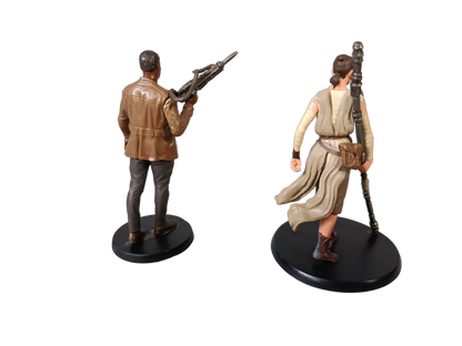 Disney Bundle Star Wars Finn & Rey Set von 2 Sammelfiguren