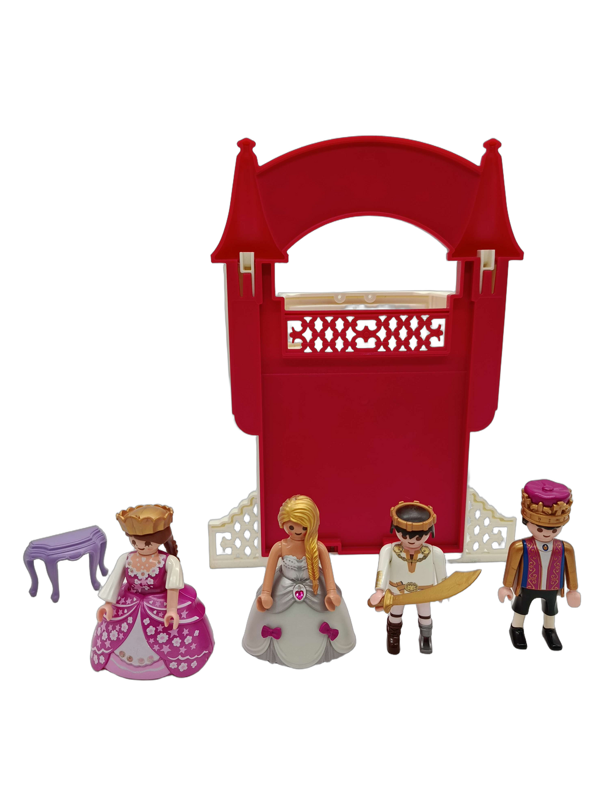 Playmobil Bundle Prinzessinnenschloss 4777 Figuren & Zubehör