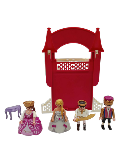 Playmobil Bundle Prinzessinnenschloss 4777 Figuren & Zubehör