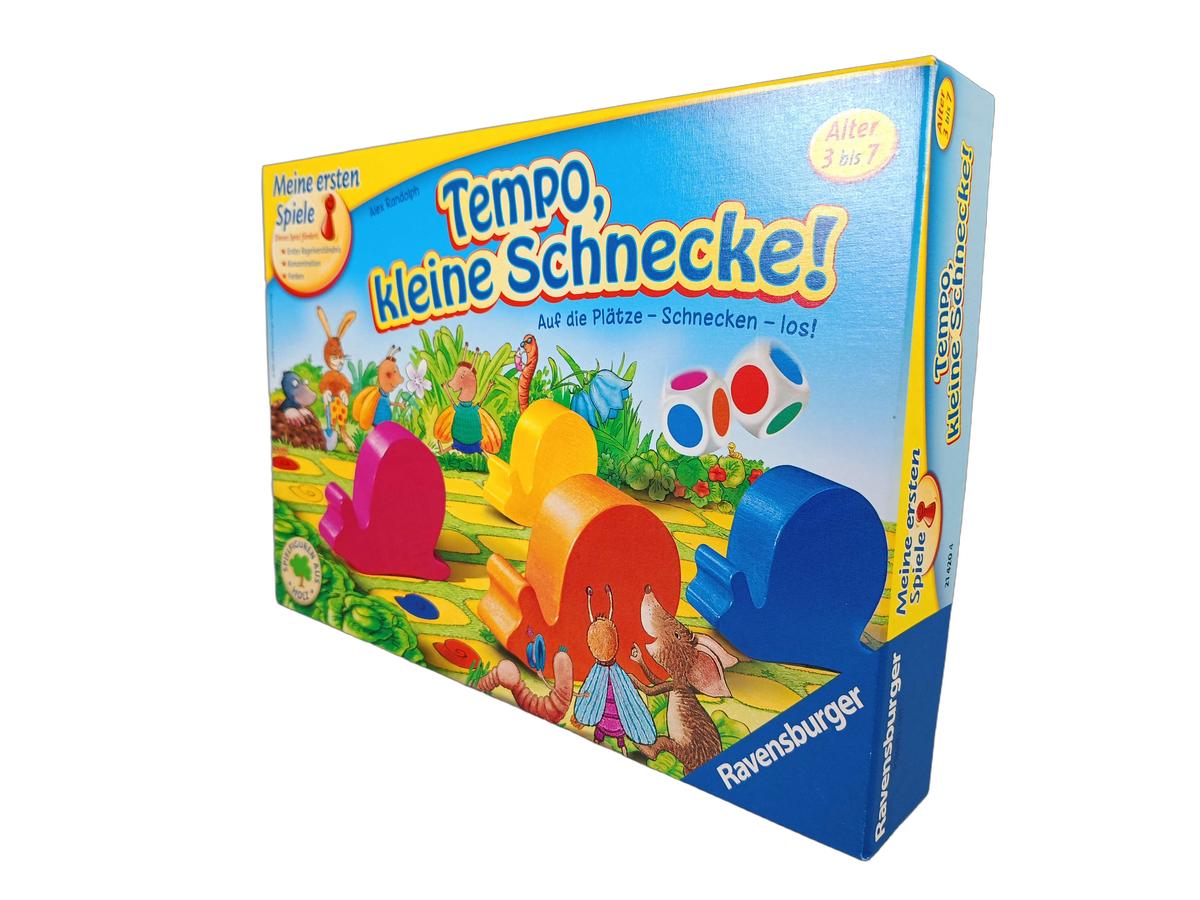 Ravensburger Meine ersten Spiele Tempo, kleine Schnecke! Spiel 21420