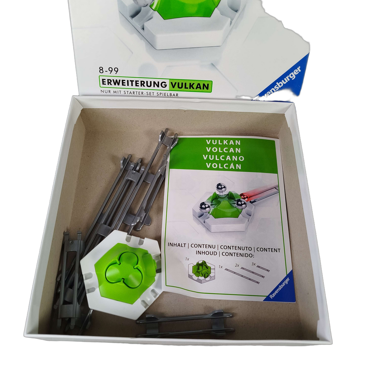 Ravensburger Bundle GraviTrax Set von 3 Erweiterungen Vulkan, Kaskade