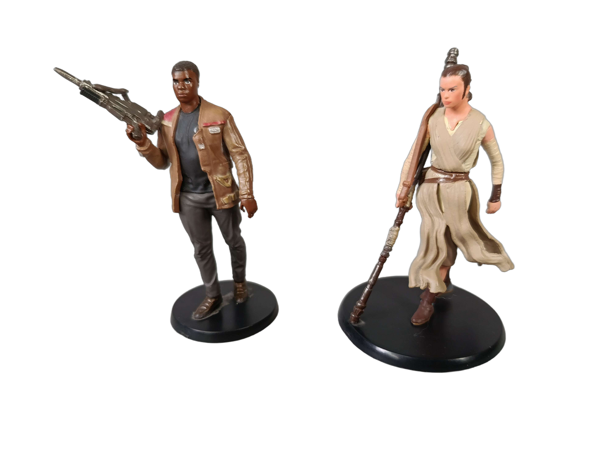 Disney Bundle Star Wars Finn & Rey Set von 2 Sammelfiguren