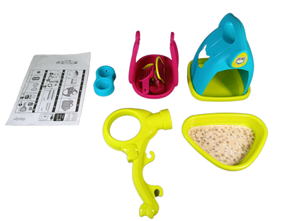 Smoby Katzenhaus 340404 Katzenpflege Spielset mit Zubehör
