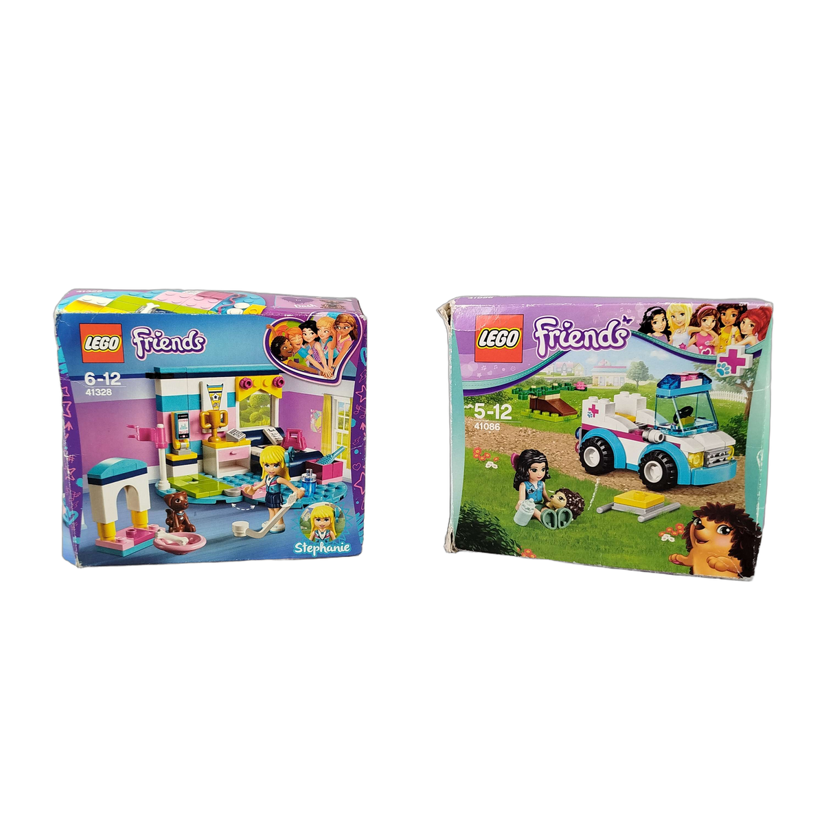 LEGO Bundle Friends 41328 41086 Stephanie Set von 2 Bausets