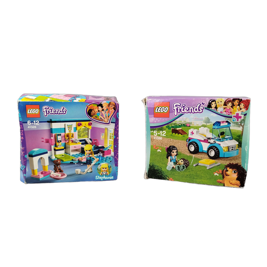 LEGO Bundle Friends 41328 41086 Stephanie Set von 2 Bausets