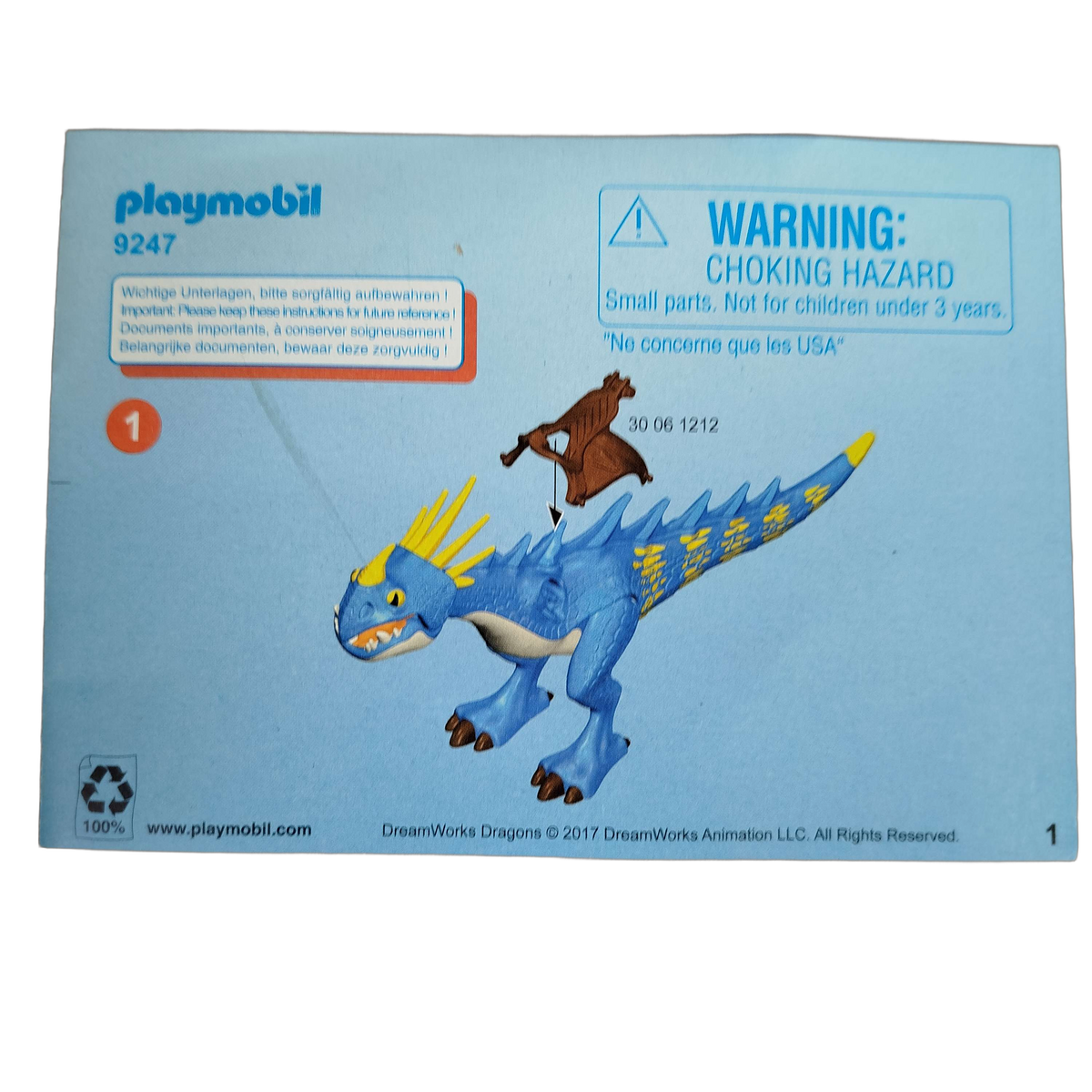 Playmobil Dragons Astrid & Sturmpfeil 9247 Figur & Drache