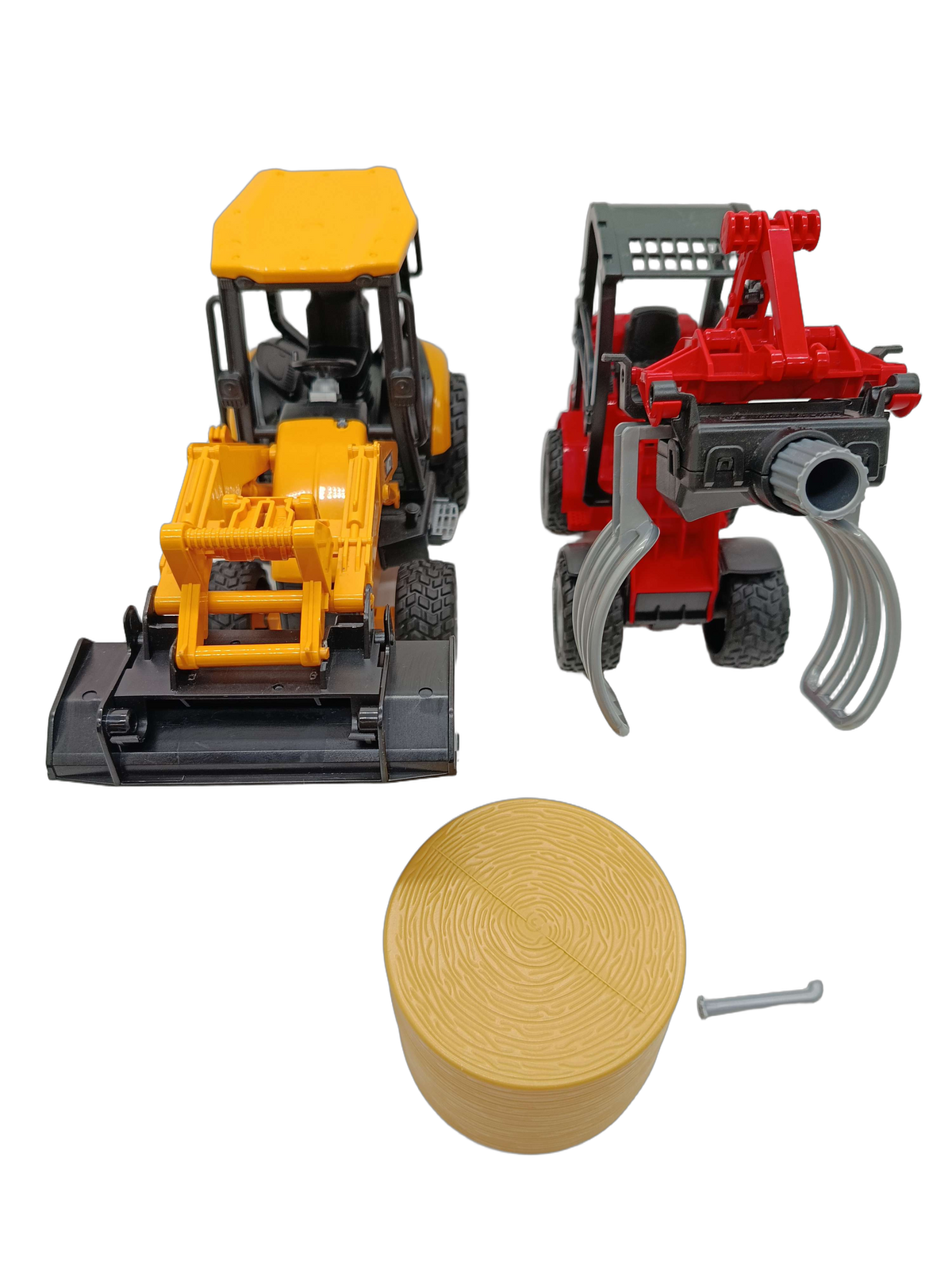 Bruder Bundle Baufahrzeuge 02427 & 2630 Set von 2 Baggerlader