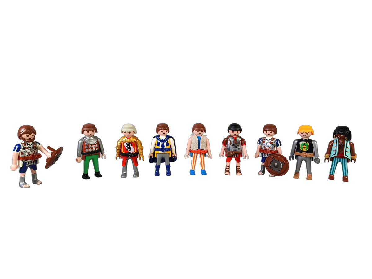 Playmobil Bundle Ritter, Piraten & Römer Figuren & Zubehör