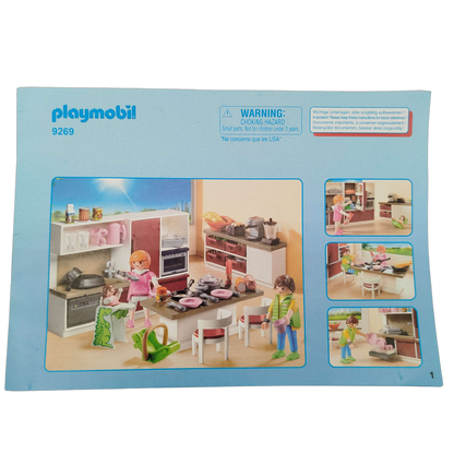 Playmobil Große Familienküche 9269 Spielset Küche & Rollenspiel
