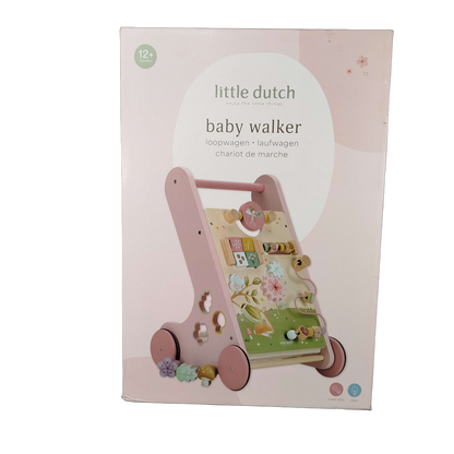 Little Dutch Fairy Garden Activity Laufwagen Holz, Neuwertig