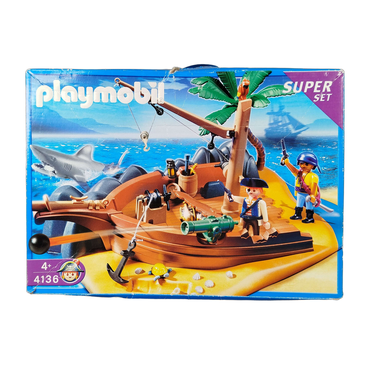 Playmobil Bundle Set von 2 Pirateninsel & Riesenkrake 4136 4291