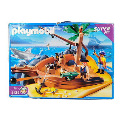 Playmobil Bundle Set von 2 Pirateninsel & Riesenkrake 4136 4291