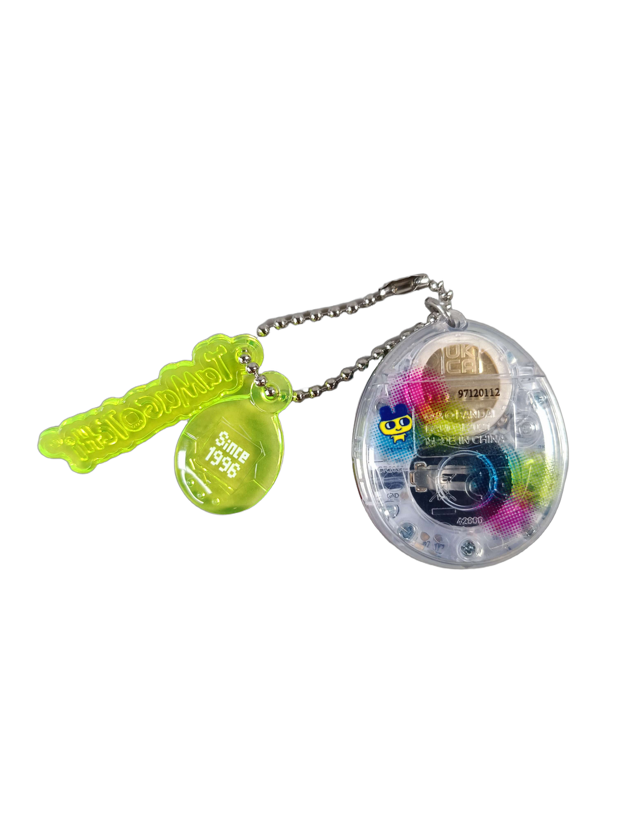 Bandai Original Transparent Rainbow Tamagotchi