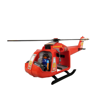 Playmobil SOS-Helikopter 4428 Hubschrauber mit Pilot