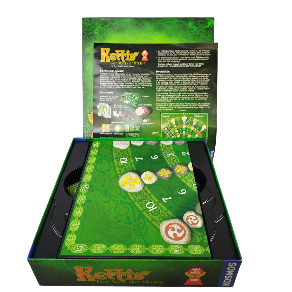 KOSMOS Keltis: Der Weg der Steine Brettspiel Spiel des Jahres 2008