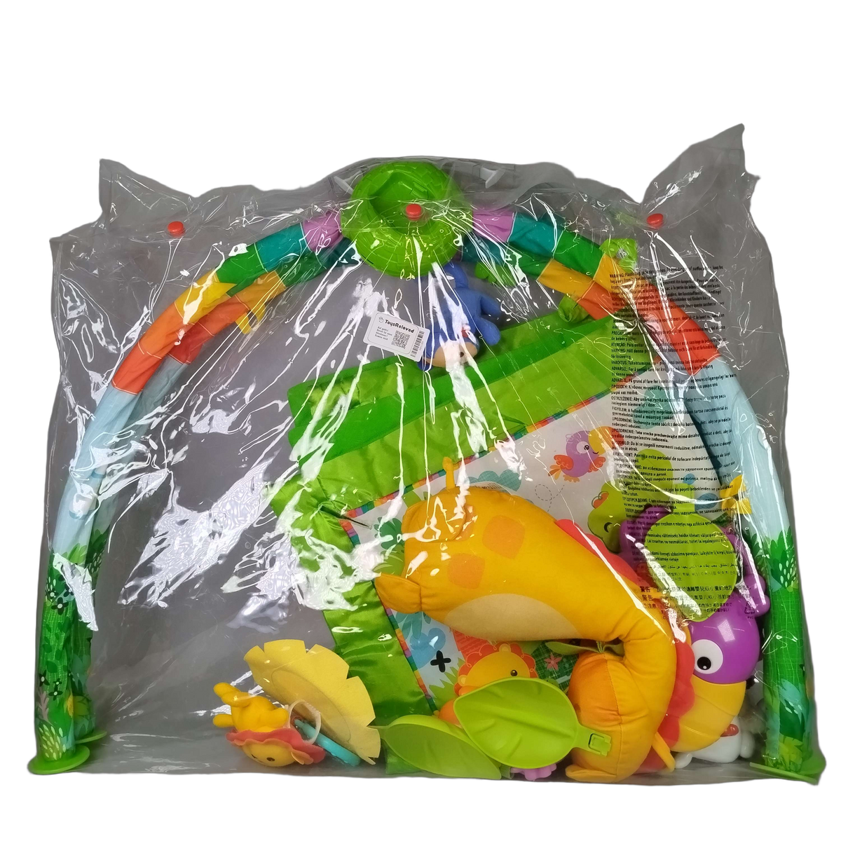 Fisher-Price Dschungel Baby-Aktivitätsdecke & Spielbogen