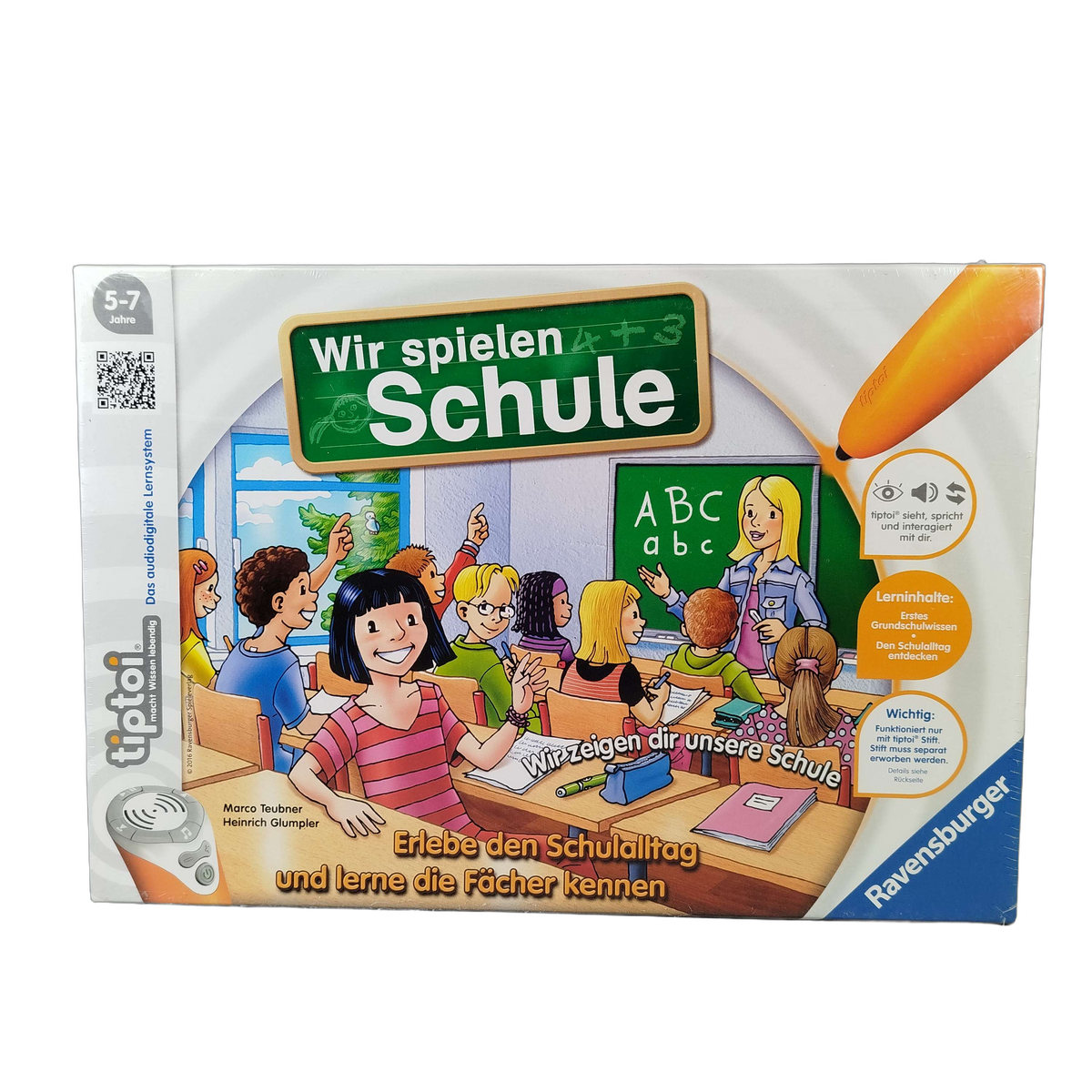 Ravensburger tiptoi Wir spielen Schule 00 706 7 Buch, Neu