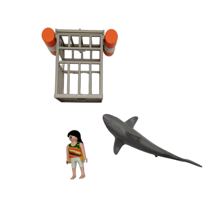 Playmobil Bundle Unterwasser großes Set U-Boot, Hai & Figuren