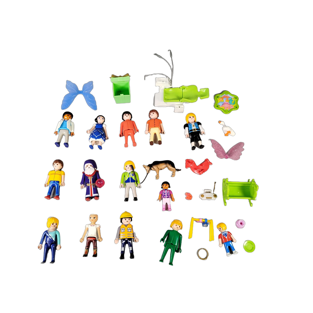 Playmobil Bundle Tiere großes Set Figuren, Hund, Gans & Zubehör
