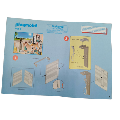 Playmobil Badezimmer mit Dusche 9268 Set