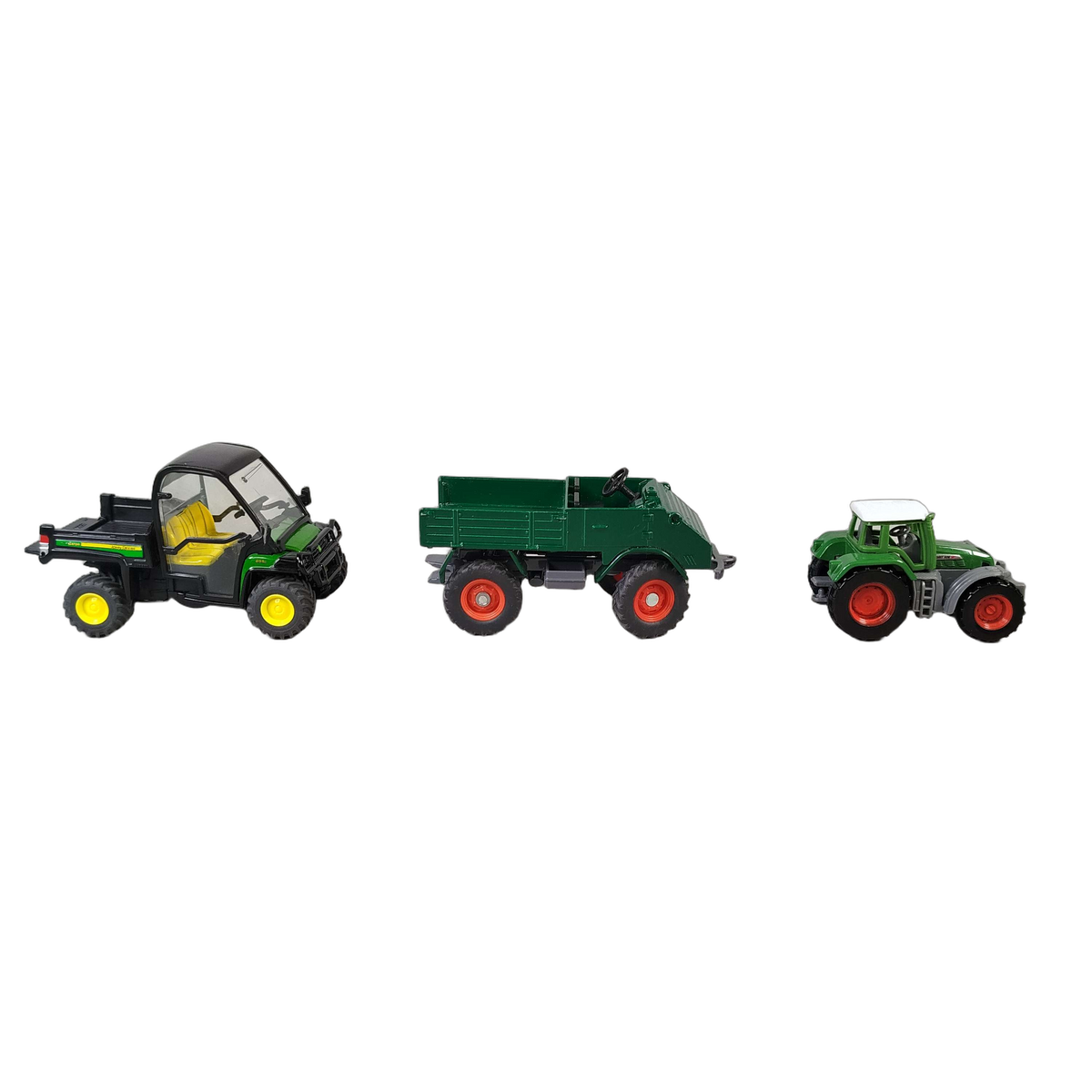 Siku Bundle John Deere Gator Set von 4 Traktoren & Anhänger