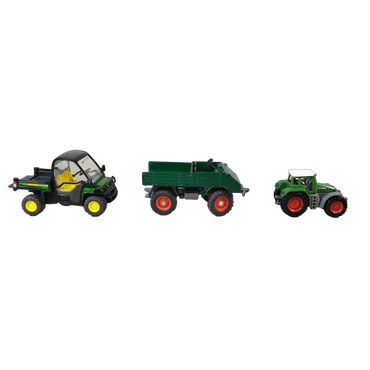 Siku Bundle John Deere Gator Set von 4 Traktoren & Anhänger