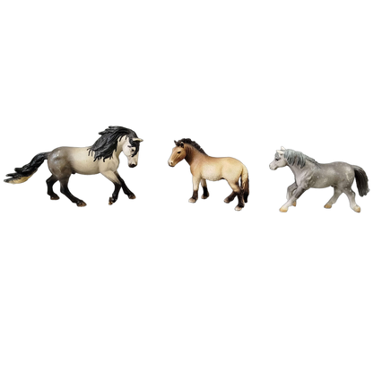 Schleich Tiere Bundle Pferde Mustang & Friese 6 Teile Figuren