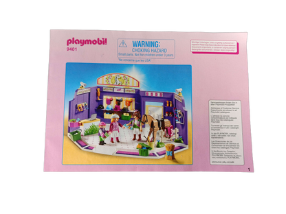 Playmobil City Life Reitsportgeschäft 9401 Spielset, ab 3 Jahre