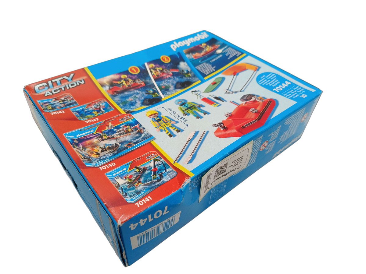 Playmobil City Action 70144 Kitesurfer-Rettung mit Speedboot Spielset