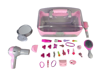 Theo Klein Bundle Friseur 5862 FuturPro Ion-Care Set von 2 Koffer