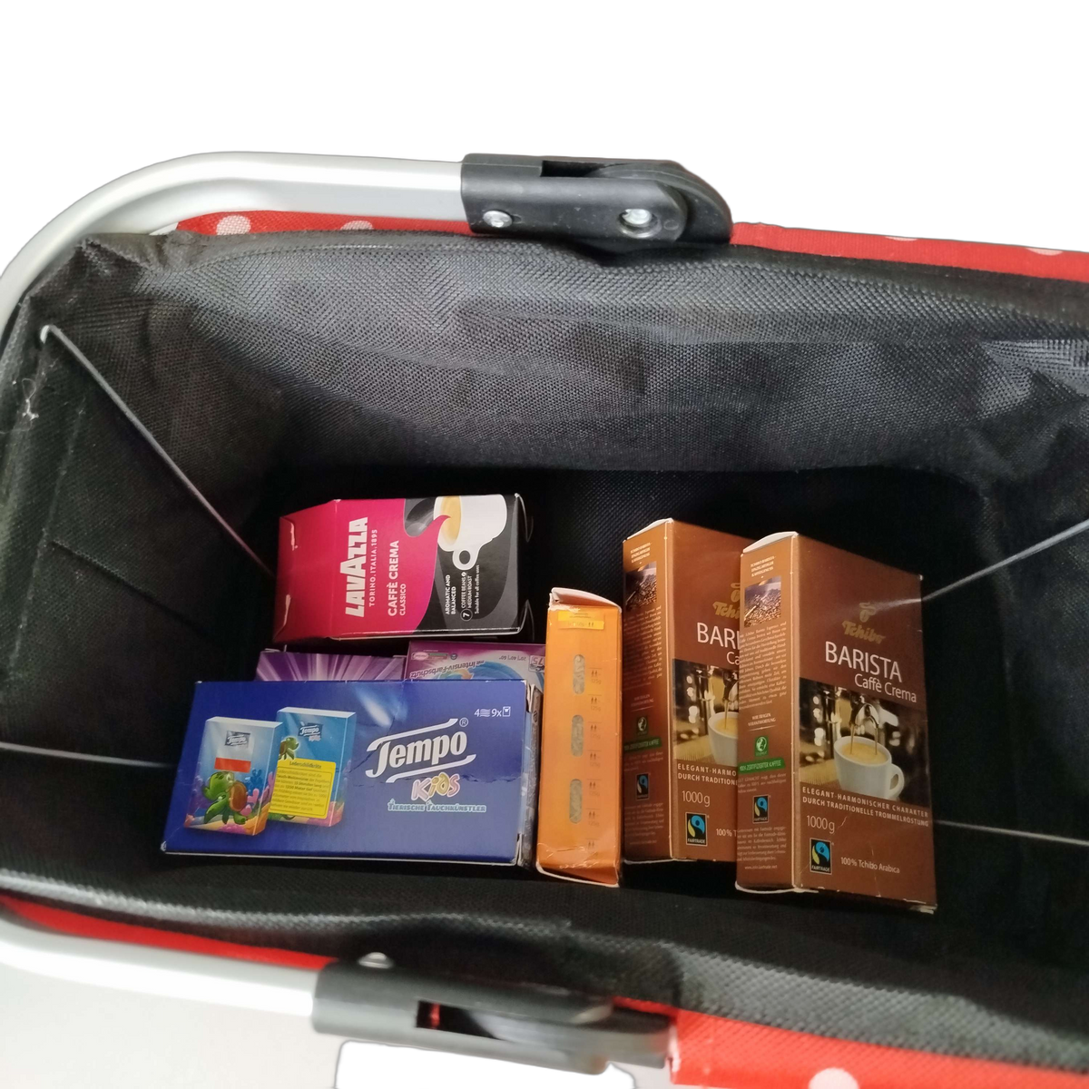 Tanner Bundle Kaufladen großes Set Kasse, Einkaufskörbe & Lebensmittel
