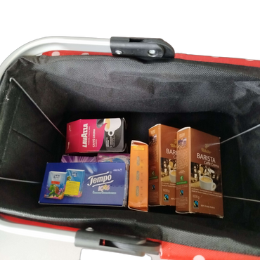 Tanner Bundle Kaufladen großes Set Kasse, Einkaufskörbe & Lebensmittel