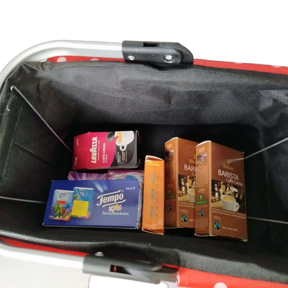 Tanner Bundle Kaufladen großes Set Kasse, Einkaufskörbe & Lebensmittel