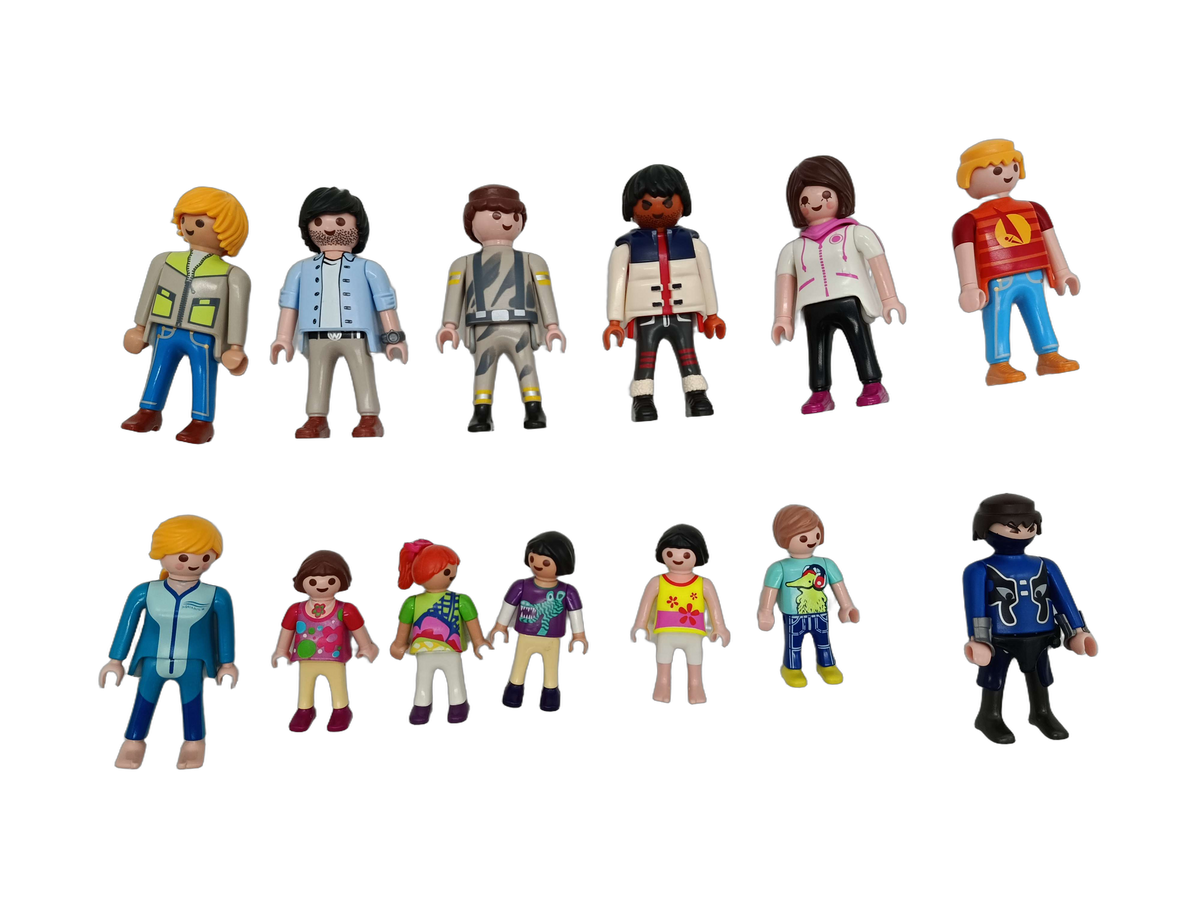 Playmobil Bundle Familie Set von 13 Familienfiguren
