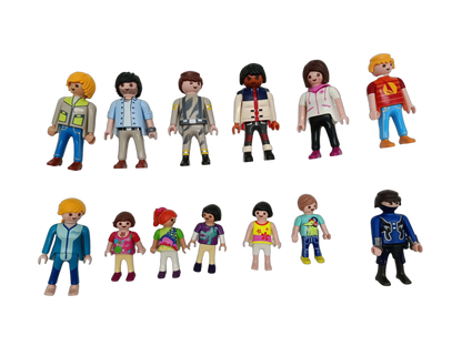 Playmobil Bundle Familie Set von 13 Familienfiguren