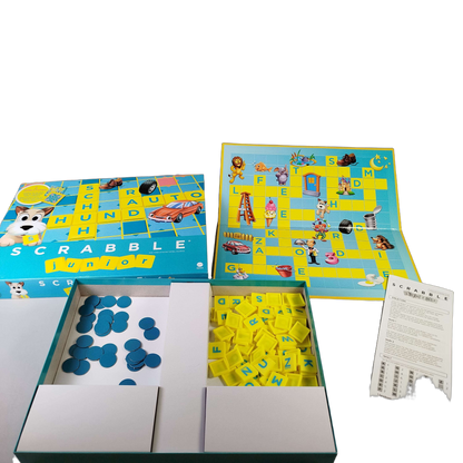 Mattel Scrabble Junior Y9672-2790 Wortspiel Brettspiel