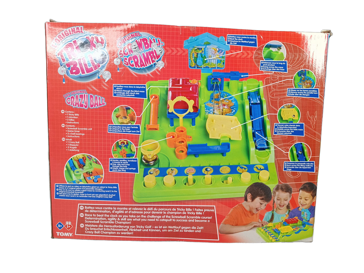 TOMY Screwball Scramble Geschicklichkeitsspiel, neuwertig