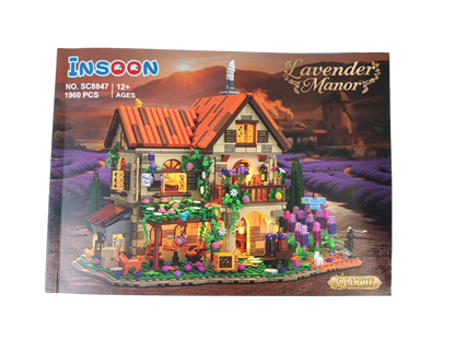 insoon Lavender Manor SC8847 Haus mit Licht 1960 Teile