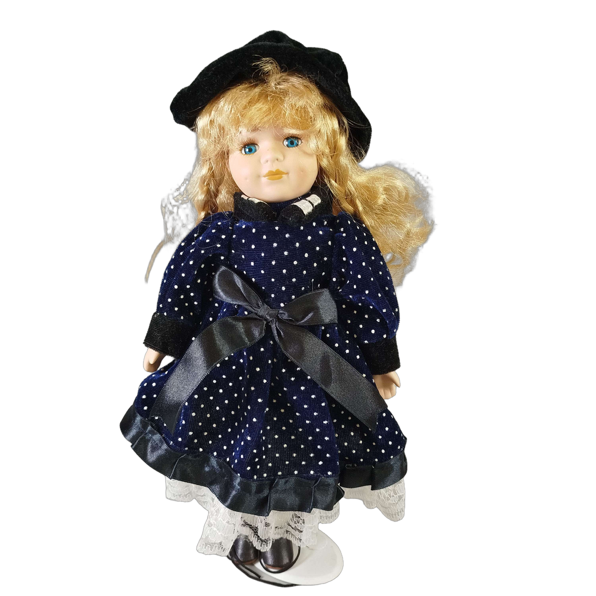Bundle Vintage Set von 2 Porzellanpuppen 30-40 cm
