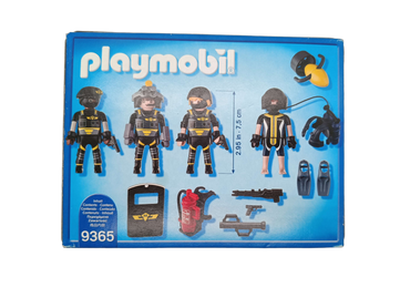 Playmobil Tactical Unit Team 9365 Figuren & Zubehör, neuwertig