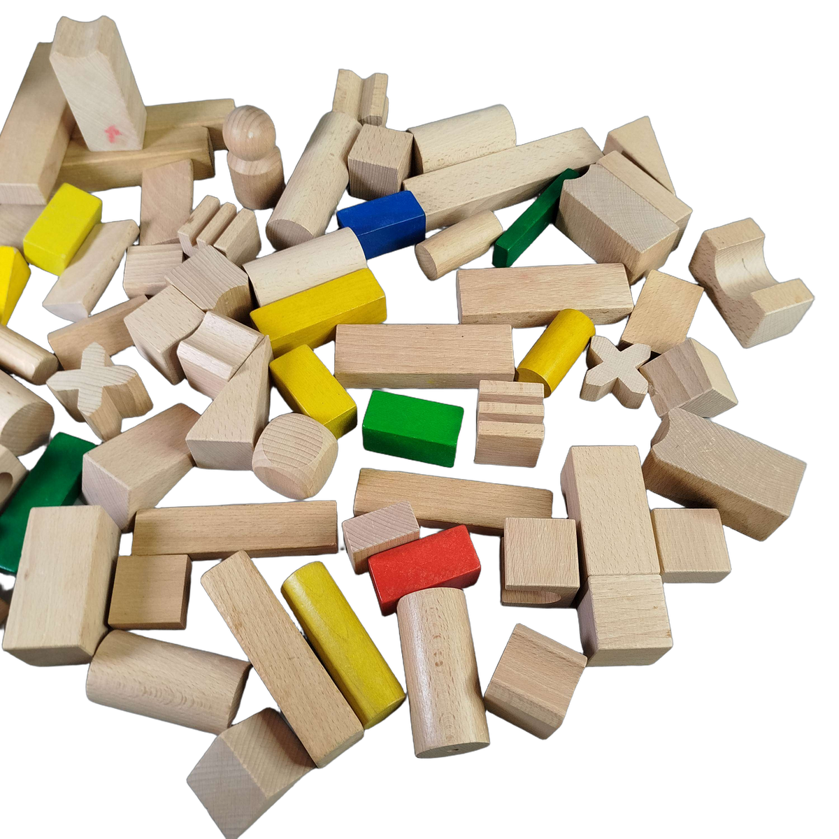 BRIO Holzbausteine natur & farbig Bauklötze Set