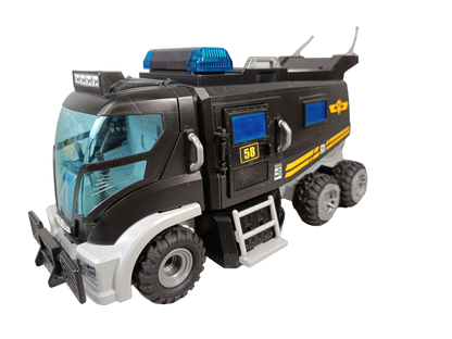Playmobil Bundle Expeditionstruck 70278 & SEK-Truck 9360 Set von 2 LKW