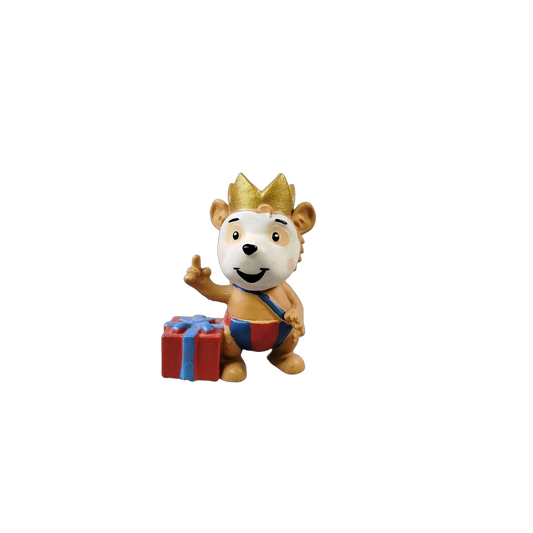 Tonies Tierfigur mit goldener Krone & Geschenkbox Sammelfigur
