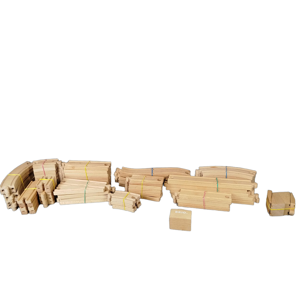 BRIO Bundle Holzeisenbahn Set Zug & Schienen