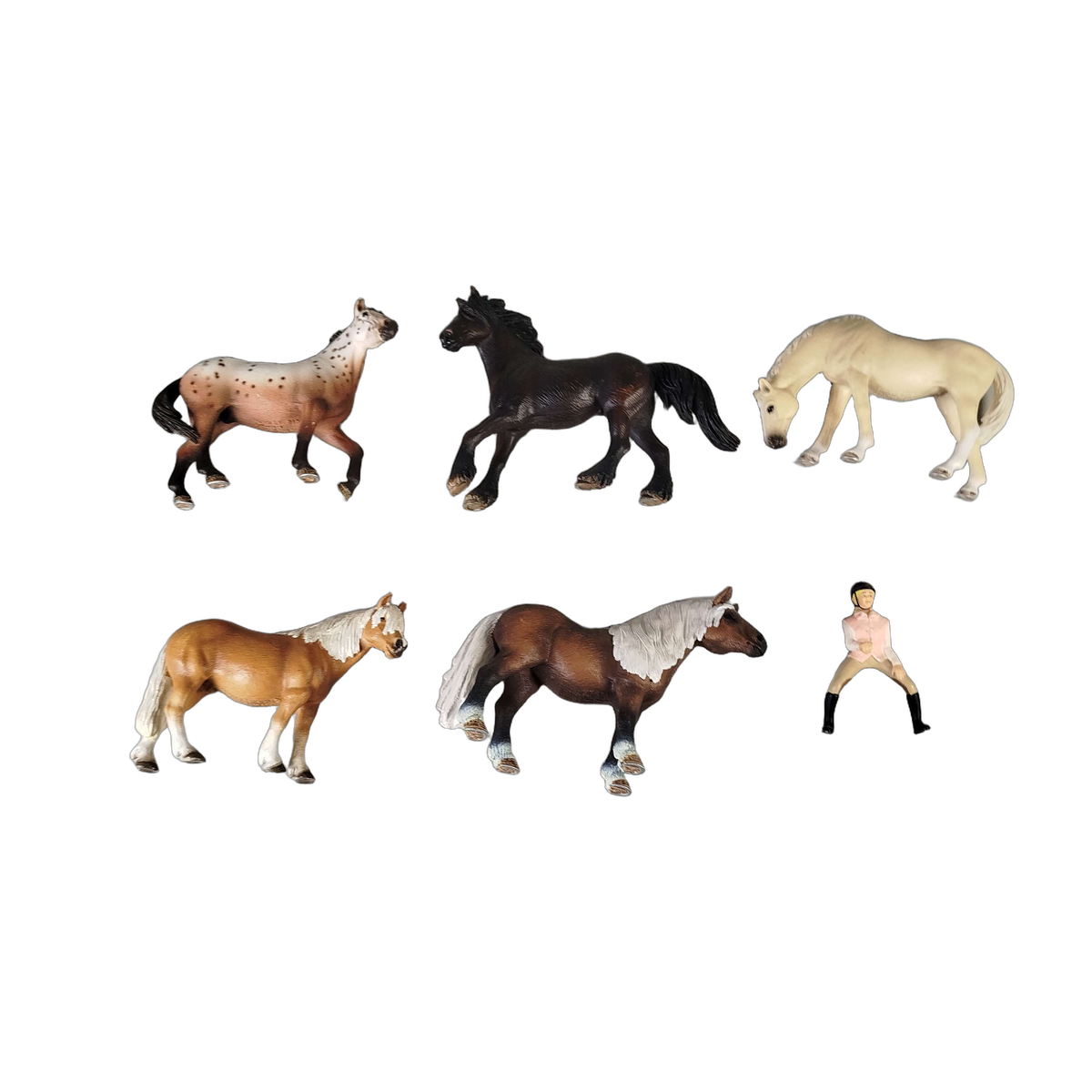 Schleich Tiere Bundle Pferde Palomino, Set Pferde & Reiterfiguren
