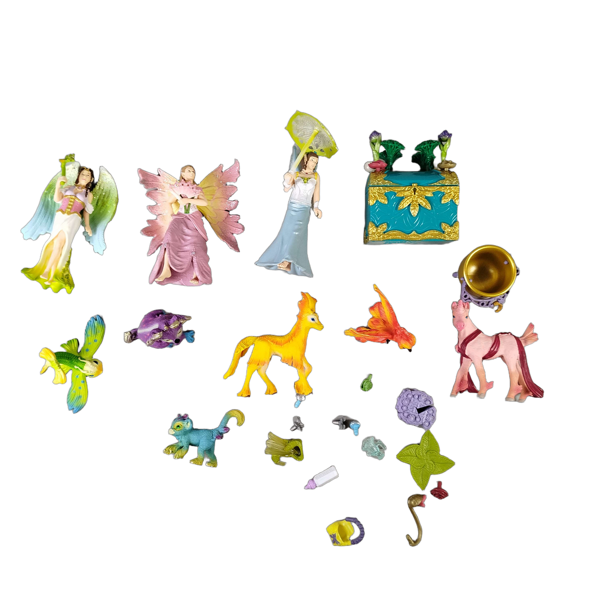 Schleich Bundle Bayala 10 Teile Feen & Tiere