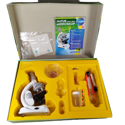 Clementoni Natur unter dem Mikroskop 69485 Lernset