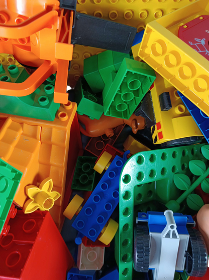 Konvolut LEGO DUPLO ca. 3 kg Bausteine & Zubehör, ab 2 3 4 Jahre